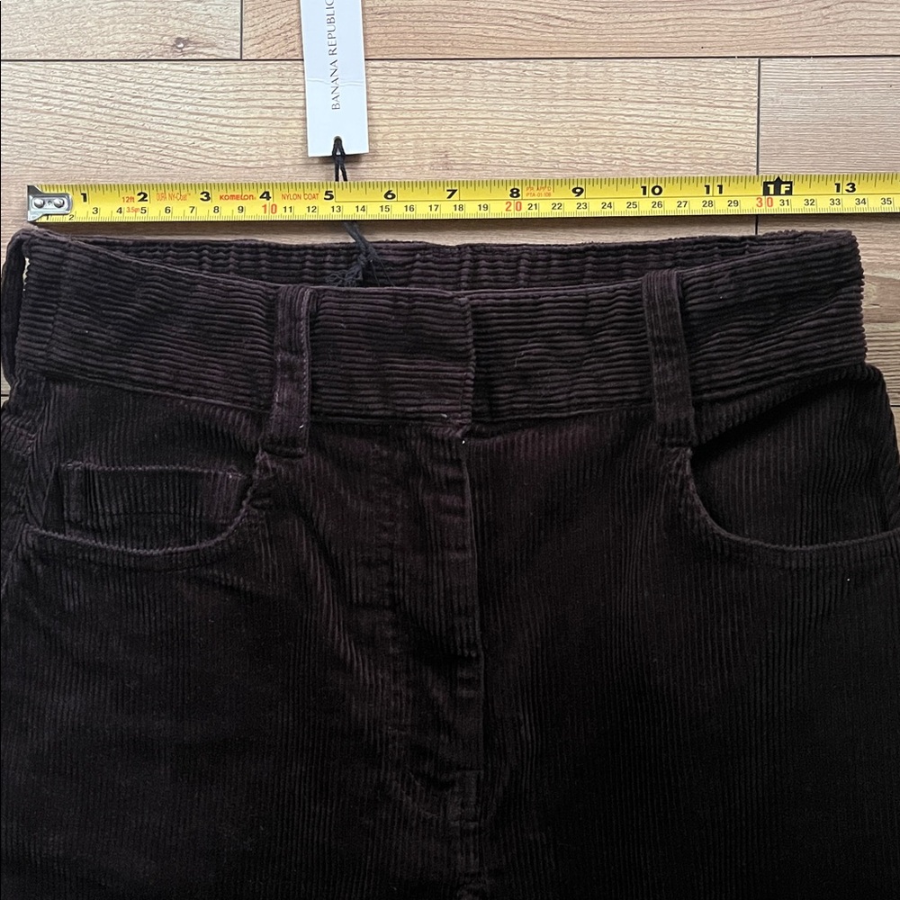 Banana Republic Wide Leg Corduroy Pants sz 0 - Picture 11 of 15